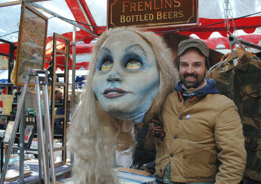 Spitalfields Antiques-Chris Hewn
