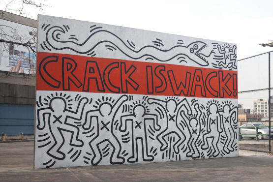 Keith Haring, Crack Is Wack