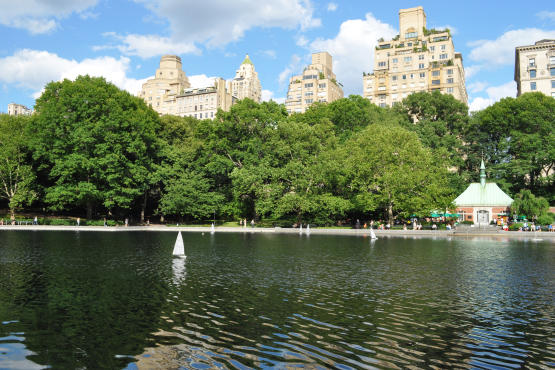 Central Park boat pond