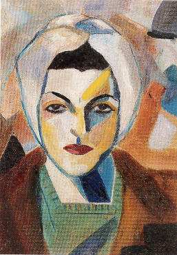 Saloua Raouda Choucair, 'Self-Portrait', 1943