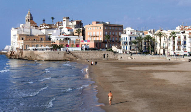 Platja de Sant Sebastià, Sitges