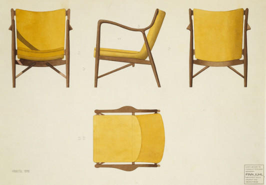 Exposition Finn Juhl à la Maison du Danemark
