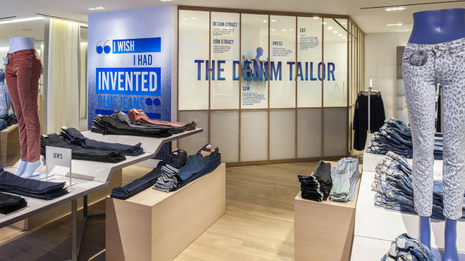 Selfridges denim studio, press 2013