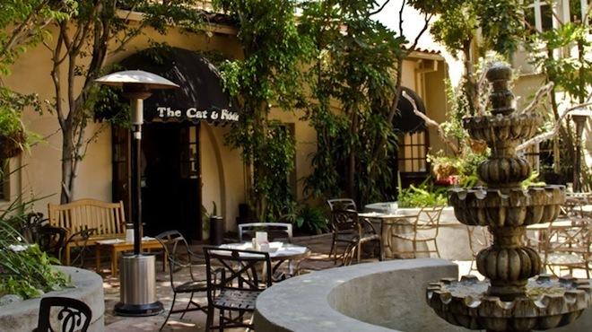 Cat & Fiddle patio