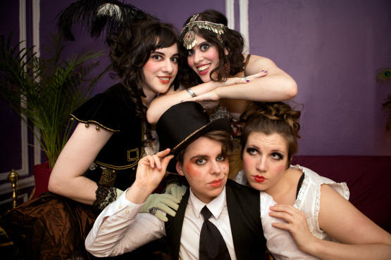 Lewd Alfred Douglas, Iris Explosion, Fox Trotsky and Anja Keister