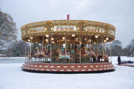 Kew Christmas Carousel, Press Image, 2013