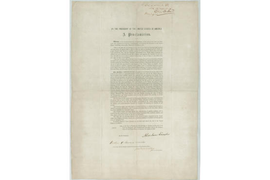 "The Emancipation Proclamation" at Brooklyn Historical Society