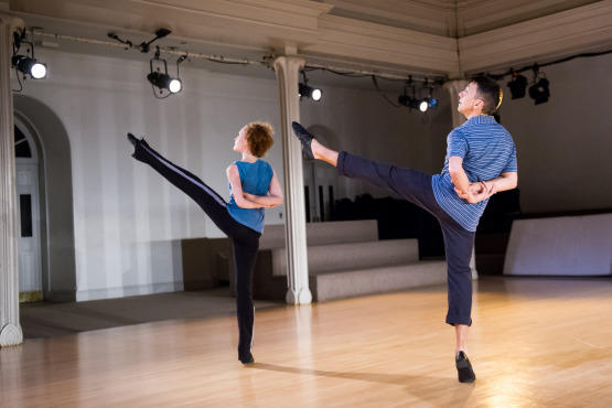 Yvonne Rainer and Group performs at Focus Dance