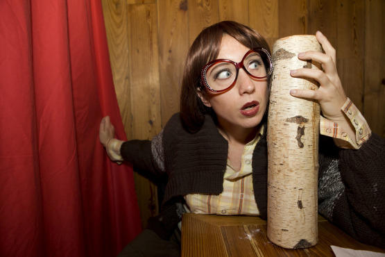 Amelia Bareparts as The Log Lady at Twin Peaks Tuesdays