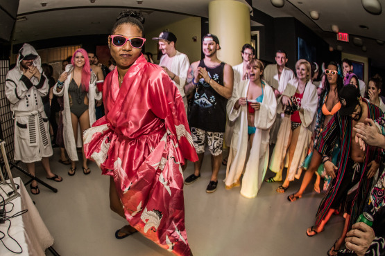 When in Robe: A Spa Dance Party