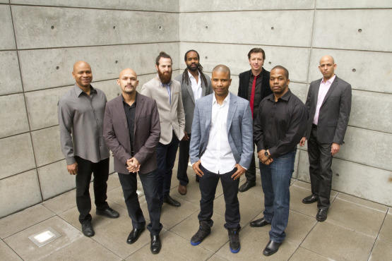 SF Jazz Collective photographed at the SFJazz Center by San Francisco bay area photographer Jamie Tanaka.