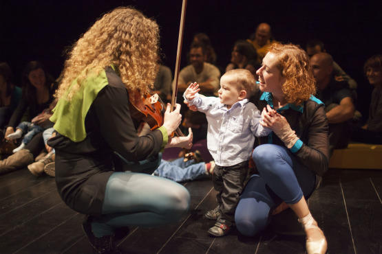 Concerts pour les bébés avec Carles Pedragosa et Paulo Lameiro