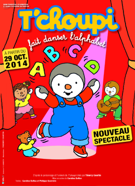 T'Choupi fait danser l'alphabet