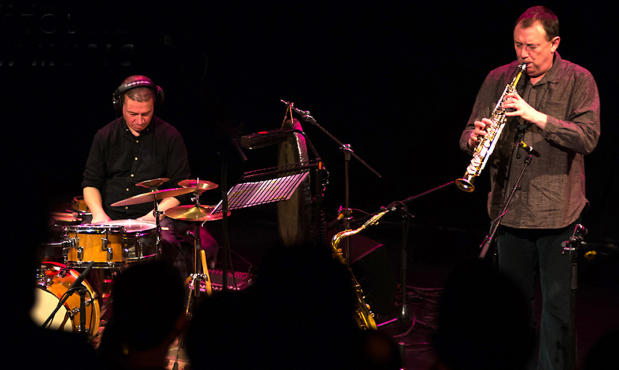 John Butcher and Mark Saunders