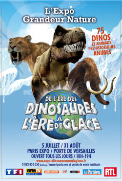 De l'ère des dinosaures à l'ère de glace