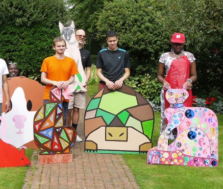 Centenary Celebrations Garden Display
