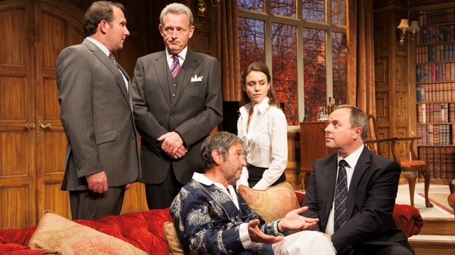 The cast of Yes Prime Minister Trafalgar Studios 2012) - Credit Manuel Harlan Smaller.jpg