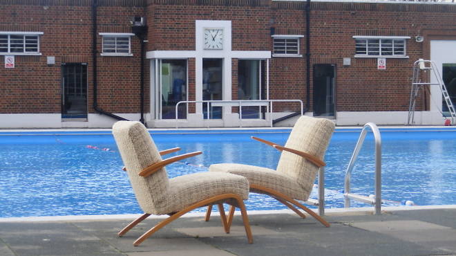 brockwell lido sauna