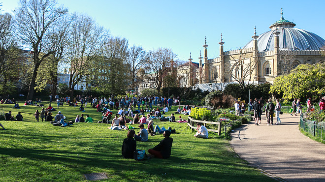 Pavilion Gardens, Brighton