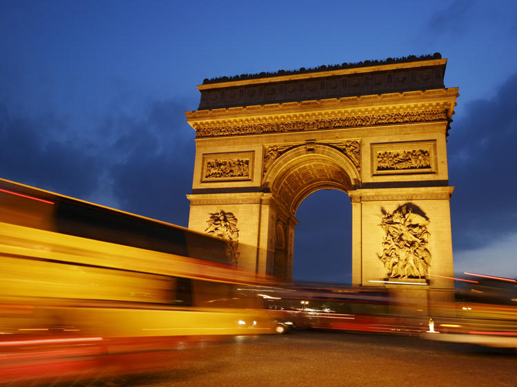 Front-row seat • Arc de Triomphe