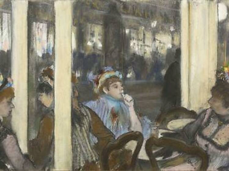 Edgar Degas, Femmes à la terrasse d’un café