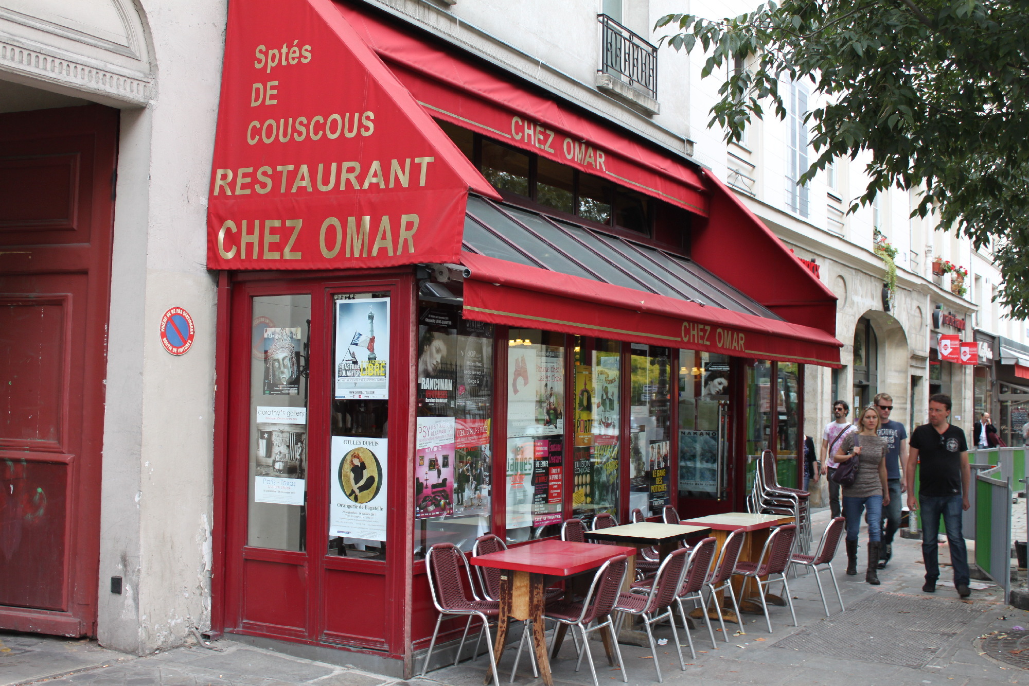 Chez Omar | Restaurants in Le Marais, Paris