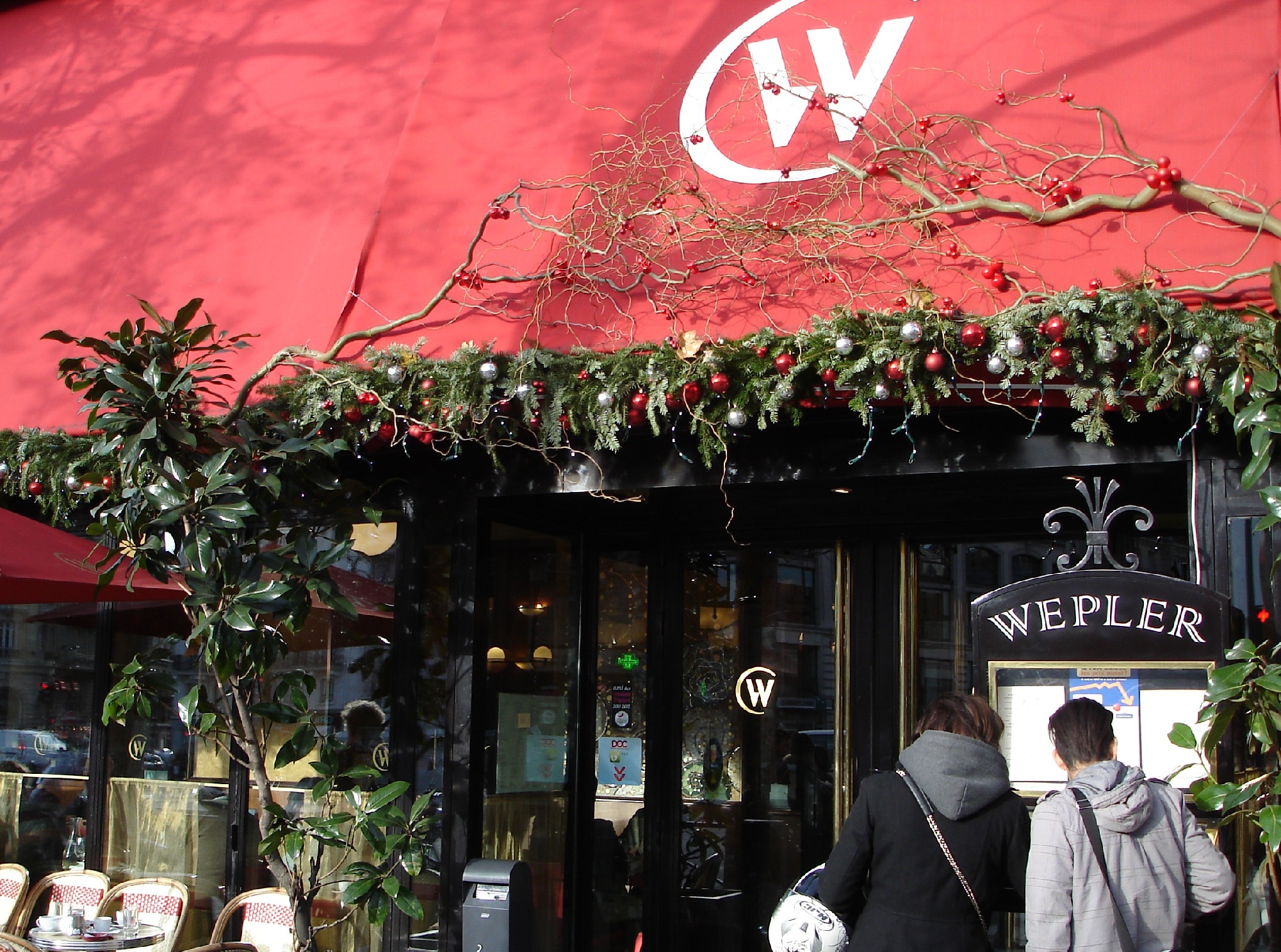 Brasserie Wepler à Place de Clichy, Paris