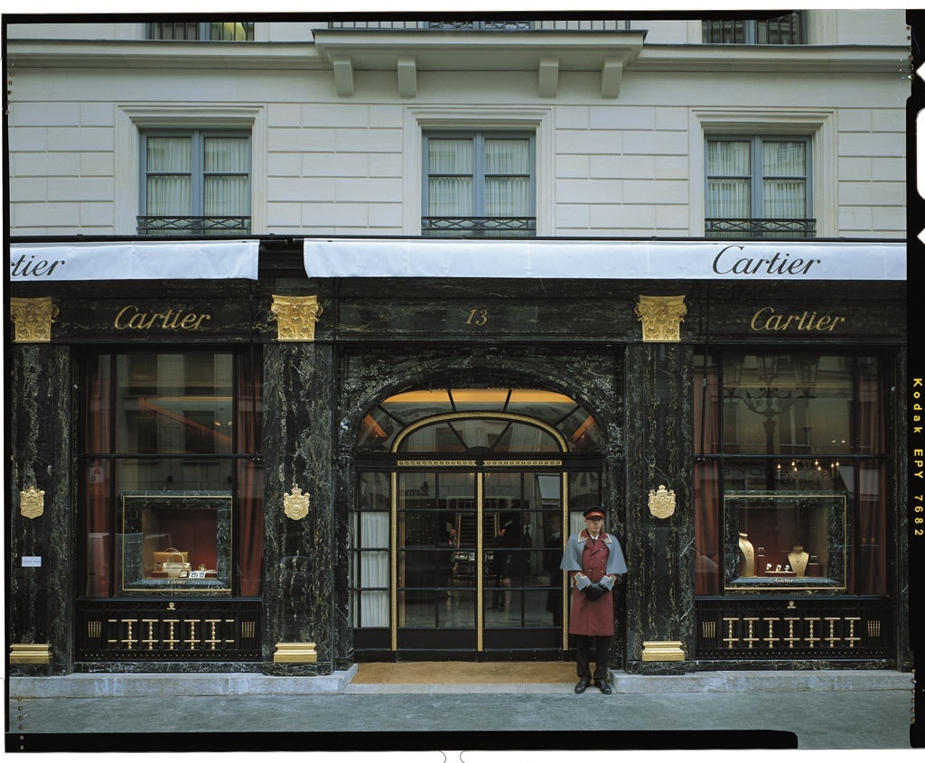 Cartier Shopping in Op ra Paris