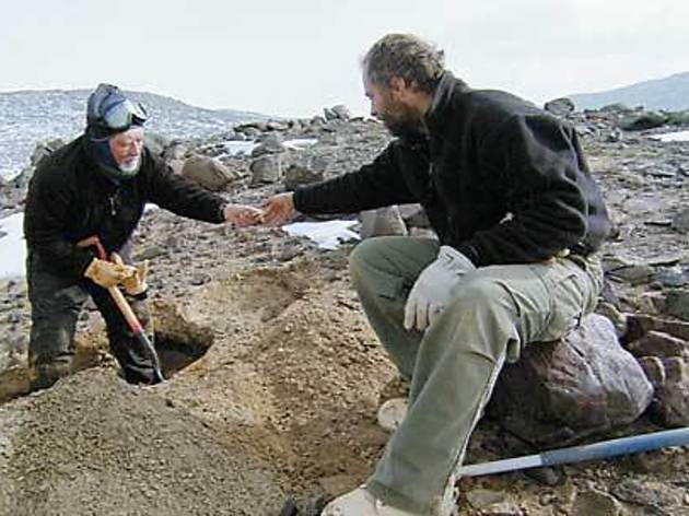 ROCK STARS Geologists evaluate the polar terrain ROCK STARS Geologists evaluate the polar terrain.