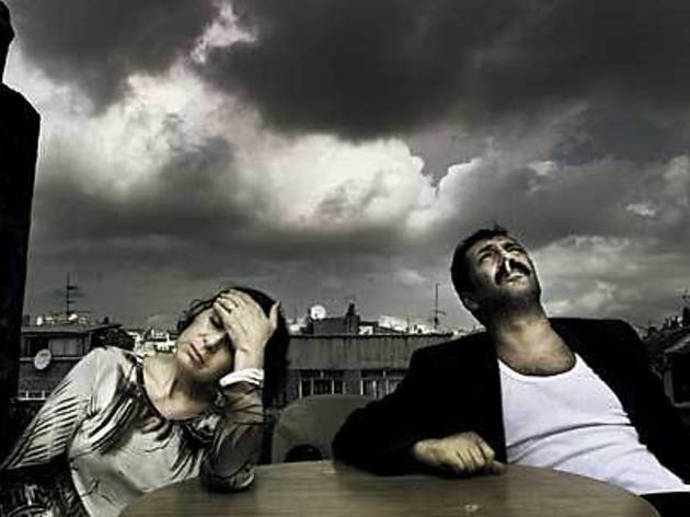 HERE COMES THE RAIN AGAIN Aslan, left, and Bingol know a marital storm is... HERE COMES THE RAIN AGAIN Aslan, left, and Bingol know a marital storm is brewing.