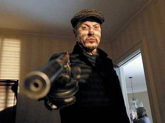 THE SOUND OF SILENCERS Keaton keeps things quiet but lethal THE SOUND OF SILENCERS Keaton keeps things quiet but lethal.