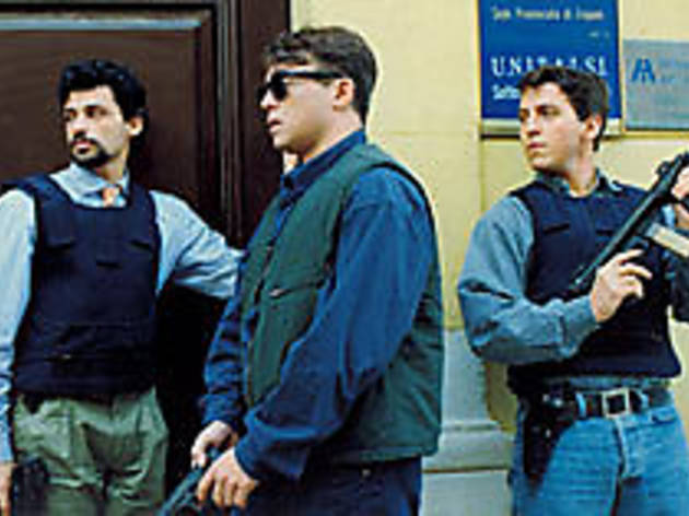 VESTED INTERESTS Lo Verso, Amendola and Memphis, from left, serve and protect VESTED INTERESTS Lo Verso, Amendola and Memphis, from left, serve and protect.