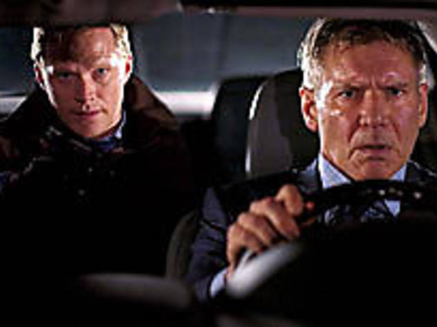 DRIVE, HE SAID Ford, right, does exactly what he's told to do DRIVE, HE SAID Ford, right, does exactly what he's told to do.