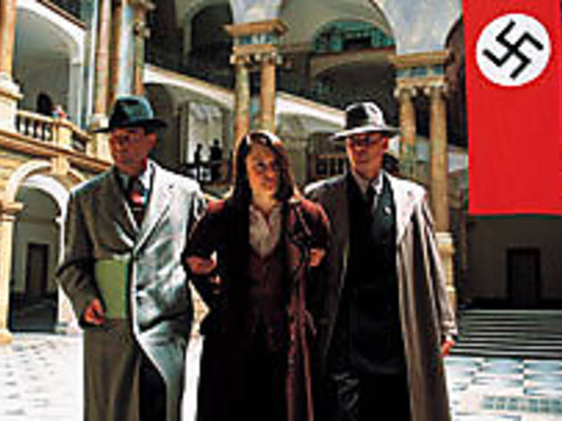 IN THE MIDDLE OF THE REICH Jentsch, center, won't betray the underground IN THE MIDDLE OF THE REICH Jentsch, center, won't betray the underground.