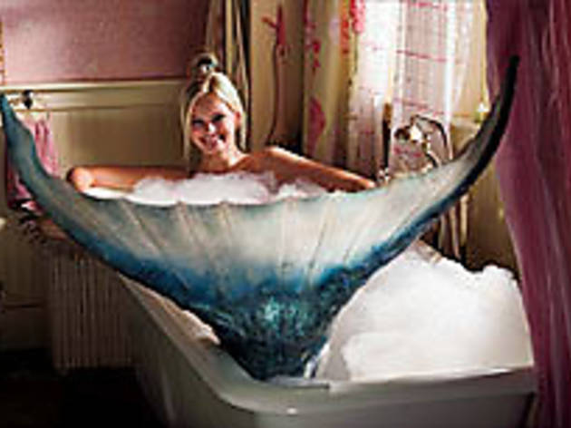 THE LIFE AQUATIC Paxton pampers her piscine self THE LIFE AQUATIC Paxton pampers her piscine self.
