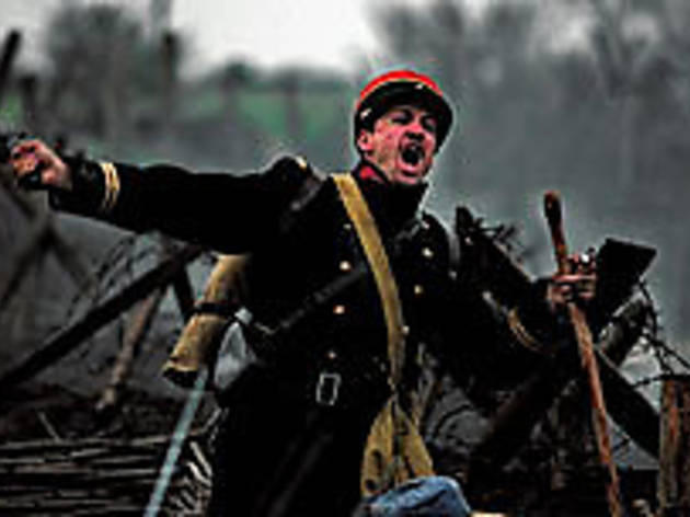 TRENCH MOUTH Canet lets out a battle cry TRENCH MOUTH Canet lets out a battle cry.