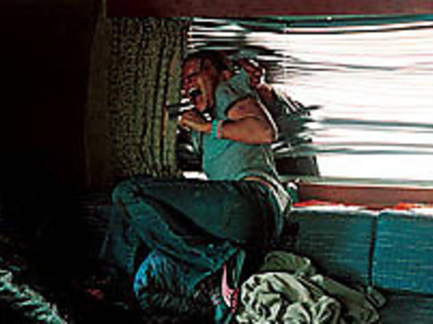 THE HAND THAT ROCKS THE TRAILER Emilie de Ravin isn't expecting guests THE HAND THAT ROCKS THE TRAILER Emilie de Ravin isn't expecting guests.