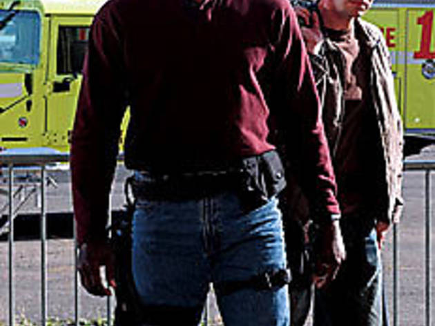 TEAM AMERICA Haysbert, left, and Foley lock and load TEAM AMERICA Haysbert, left, and Foley lock and load.