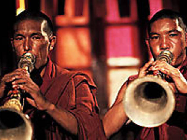BLOW OUT Tibetan monks make some noise BLOW OUT Tibetan monks make some noise.
