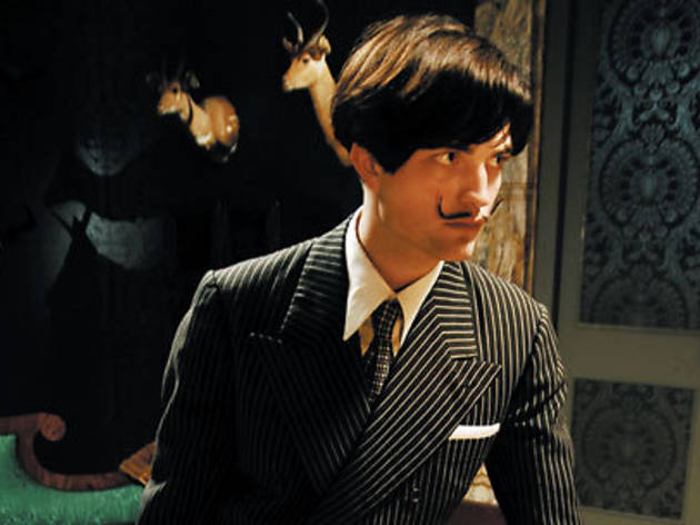 SURREALITY BITES Pattinson portrays the clock-melting artist as a young man SURREALITY BITES Pattinson portrays the clock-melting artist as a young man.