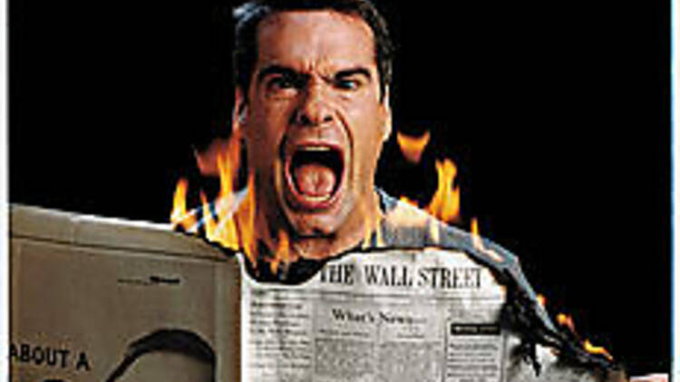 HOT OFF THE PRESS The media establishment fans Rollins' flame.