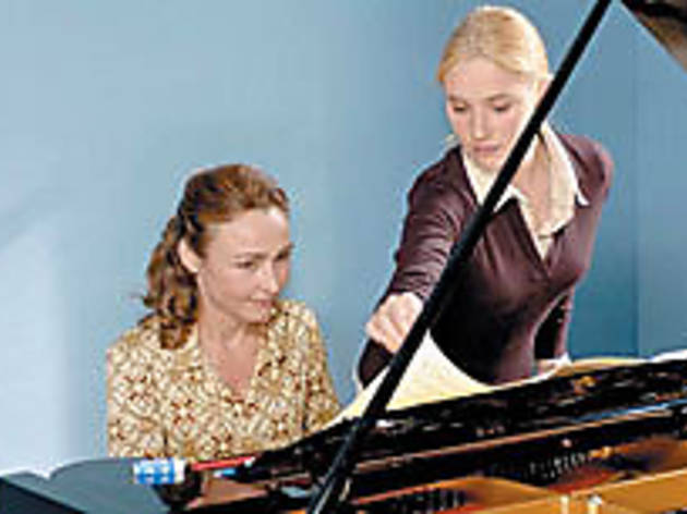 CAN'T STOP THE MUSIC Franois, right, helps Frot turn the beat around CAN'T STOP THE MUSIC Franois, right, helps Frot turn the beat around.