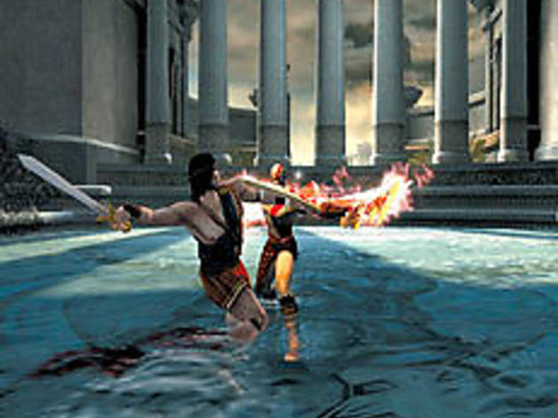 MYTHING IN ACTION Kratos and Perseus brawl for it all MYTHING IN ACTION Kratos and Perseus brawl for it all.