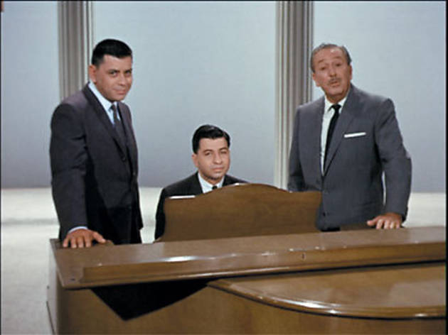 UNHAPPILY EVER AFTER The feuding brothers fake-smile for the camera and Uncle... UNHAPPILY EVER AFTER The feuding brothers fake-smile for the camera and Uncle Walt.