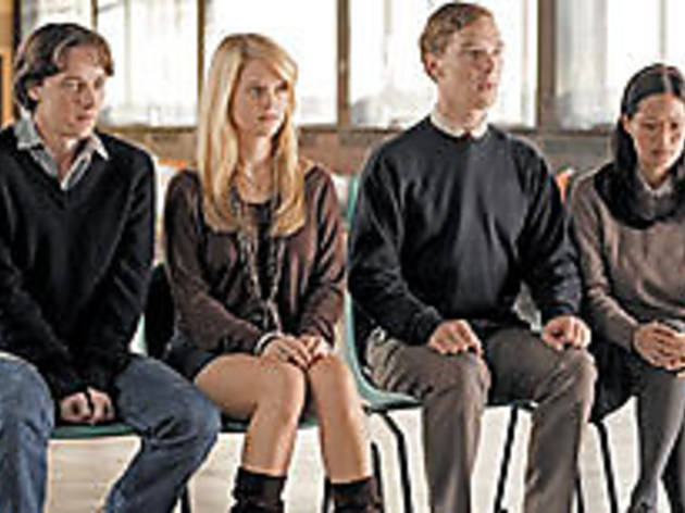 TRIVIAL PURSUERS McAvoy, left, and his fellow students have all the answers TRIVIAL PURSUERS McAvoy, left, and his fellow students have all the answers.