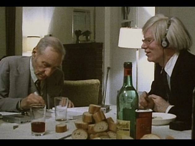 THE BEATS GO ON William S. Burroughs and Andy Warhol swap signatures and... THE BEATS GO ON William S. Burroughs and Andy Warhol swap signatures and stories.