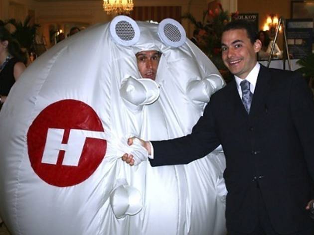 HOT AIR Bichlbaum, left, and Bonanno inflate the truth HOT AIR Bichlbaum, left, and Bonanno inflate the truth.