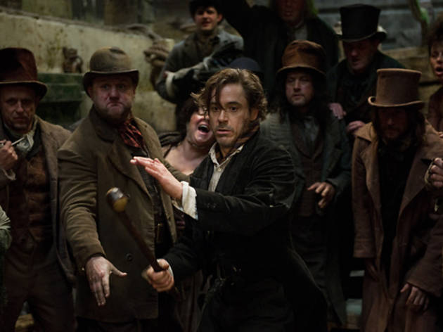 Robert Downey Jr. in Sherlock Holmes: A Game of Shadows Robert Downey Jr. in Sherlock Holmes: A Game of Shadows