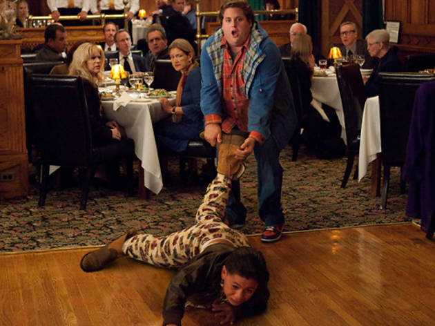 Jonah Hill and Kevin Hernandez in The Sitter Jonah Hill and Kevin Hernandez in The Sitter