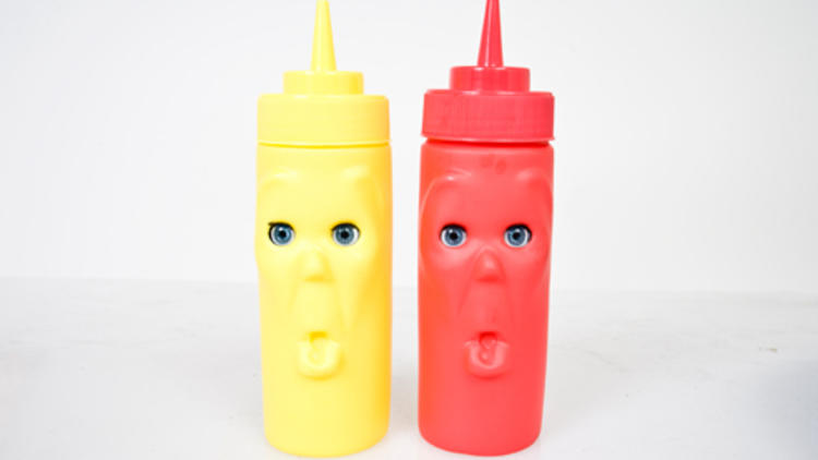 Blink ketchup & mustard (Photograph: Krista Schlueter)